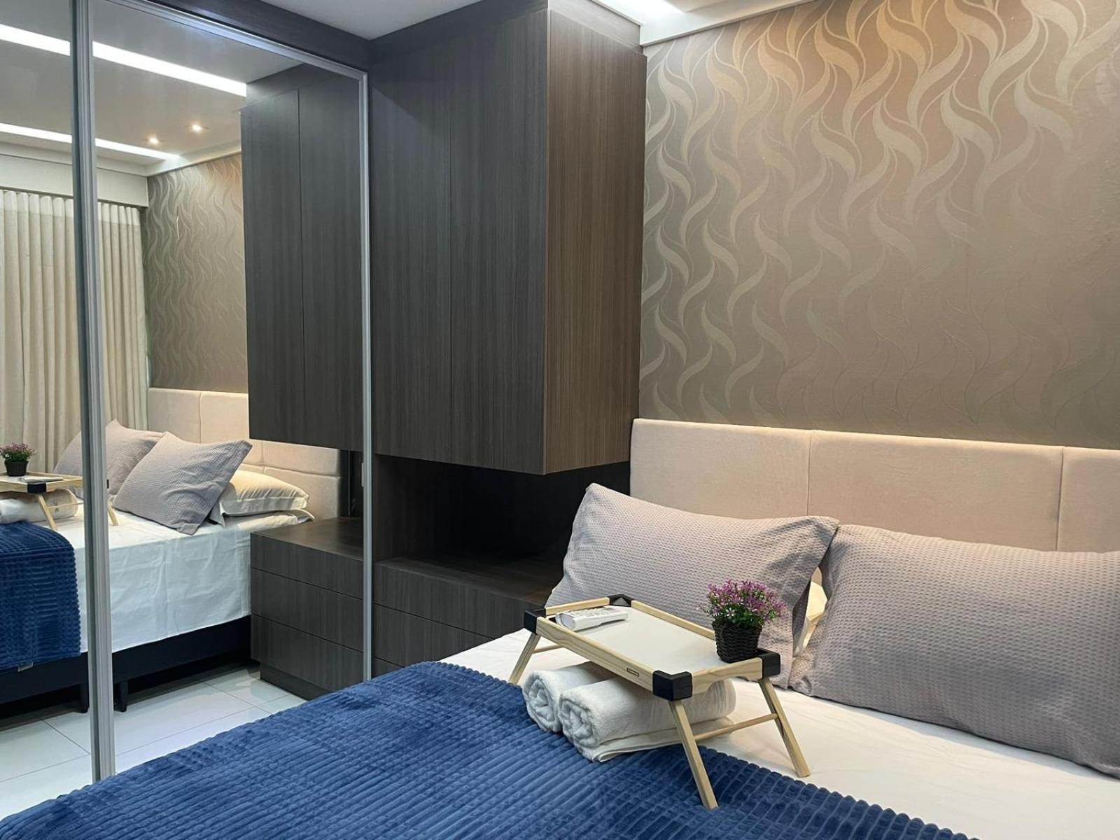 2 Qts.| 4 Hosp. | Ao Lado Do Goiania Shopping Apartment Exterior photo